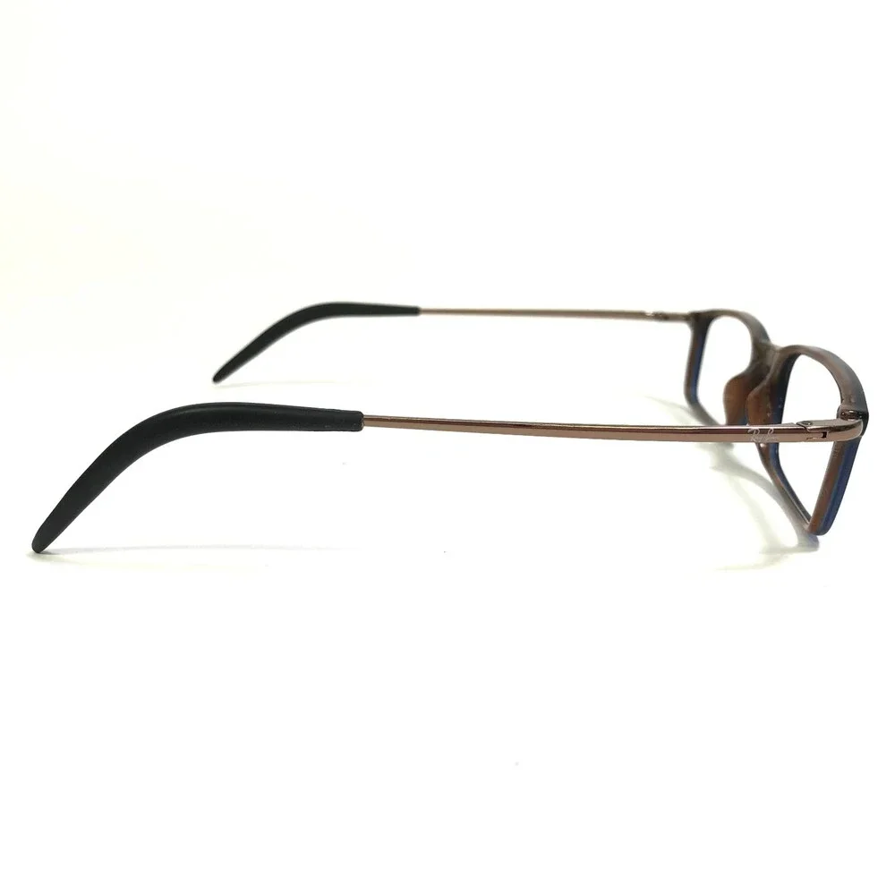 Ray-Ban Eyeglasses Frames RB5049 2160 Brown Blue Rectangular Full Rim 50-17-135